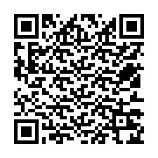 QR-code voor telefoonnummer +12513224003