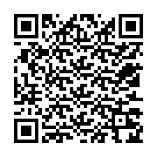 Código QR para número de telefone +12513224089