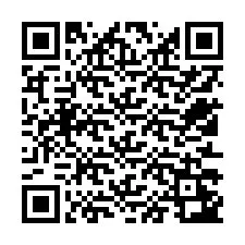 QR Code สำหรับหมายเลขโทรศัพท์ +12513243289