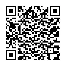 QR код за телефонен номер +12513334189