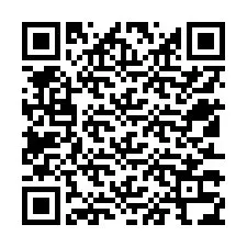 QR-код для номера телефона +12513334190