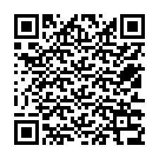 Kod QR dla numeru telefonu +12513336613