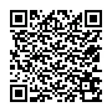 Kode QR untuk nomor Telepon +12513670716