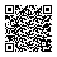 Kod QR dla numeru telefonu +12513673498