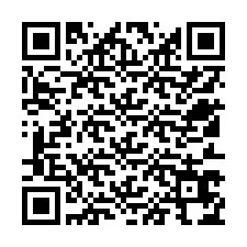 QR kód a telefonszámhoz +12513674404