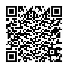 Código QR para número de teléfono +12513675012