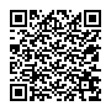 Código QR para número de teléfono +12513676780