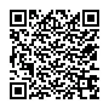 Codice QR per il numero di telefono +12513678016