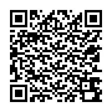 QR-code voor telefoonnummer +12513690828