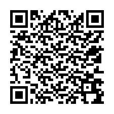 QR Code สำหรับหมายเลขโทรศัพท์ +12513694308