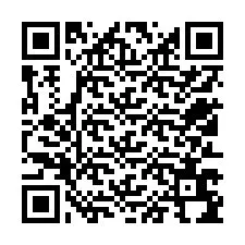 QR-code voor telefoonnummer +12513694579