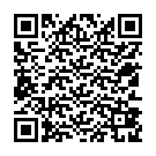 Código QR para número de teléfono +12513829210