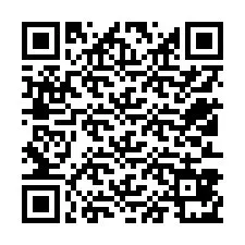 QR kód a telefonszámhoz +12513871439