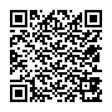 Kode QR untuk nomor Telepon +12513871826