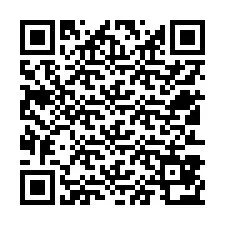 QR Code สำหรับหมายเลขโทรศัพท์ +12513872464