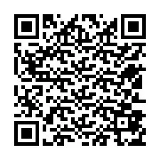 Kode QR untuk nomor Telepon +12513875372