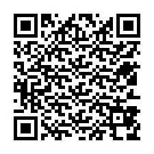 QR Code pour le numéro de téléphone +12513878412