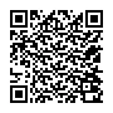 QR Code สำหรับหมายเลขโทรศัพท์ +12514020395