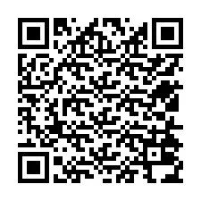 QR kód a telefonszámhoz +12514034832