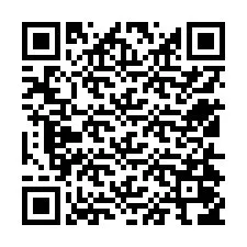 Kode QR untuk nomor Telepon +12514056166