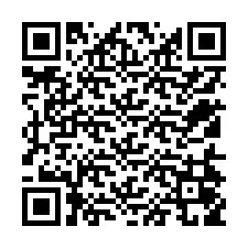 QR-code voor telefoonnummer +12514059001