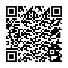 Kode QR untuk nomor Telepon +12514083743