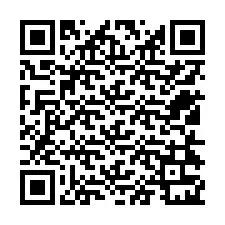 QR Code สำหรับหมายเลขโทรศัพท์ +12514321025