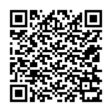 QR-Code für Telefonnummer +12514331435