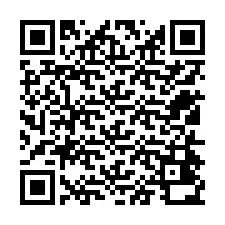 QR Code สำหรับหมายเลขโทรศัพท์ +12514430065