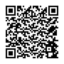 Kode QR untuk nomor Telepon +12514442723