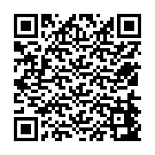 Kode QR untuk nomor Telepon +12514443406