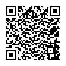 QR Code สำหรับหมายเลขโทรศัพท์ +12514443407