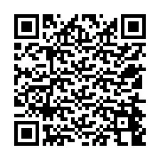 QR-Code für Telefonnummer +12514448484