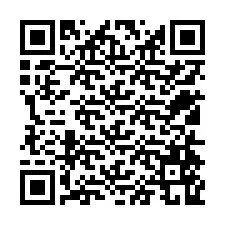 Kode QR untuk nomor Telepon +12514569561