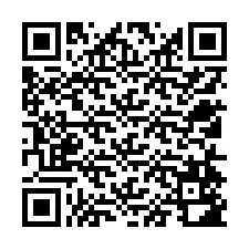 QR код за телефонен номер +12514582528