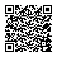 QR Code สำหรับหมายเลขโทรศัพท์ +12514582813