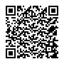 QR-code voor telefoonnummer +12514587053