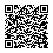 Kode QR untuk nomor Telepon +12514589288