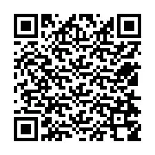 Kode QR untuk nomor Telepon +12514758196