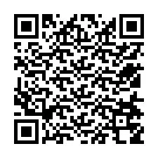 QR-код для номера телефона +12514758306