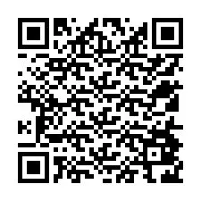 Kode QR untuk nomor Telepon +12514826340