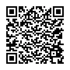 Código QR para número de teléfono +12514828358