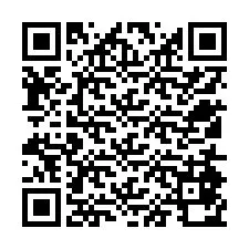 Codice QR per il numero di telefono +12514870884