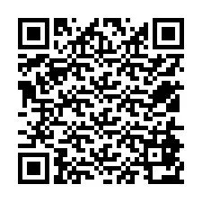 Kode QR untuk nomor Telepon +12514872843