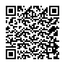 Codice QR per il numero di telefono +12514878071