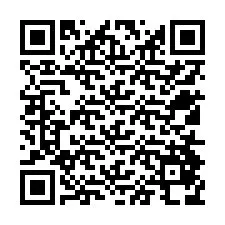 QR kód a telefonszámhoz +12514878690