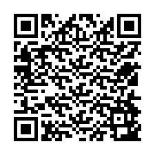 QR kód a telefonszámhoz +12514943656