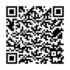 Kode QR untuk nomor Telepon +12515171617
