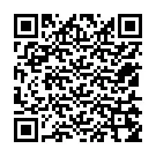 Kode QR untuk nomor Telepon +12515254015