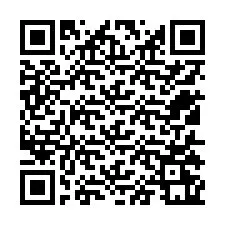 QR Code สำหรับหมายเลขโทรศัพท์ +12515261355